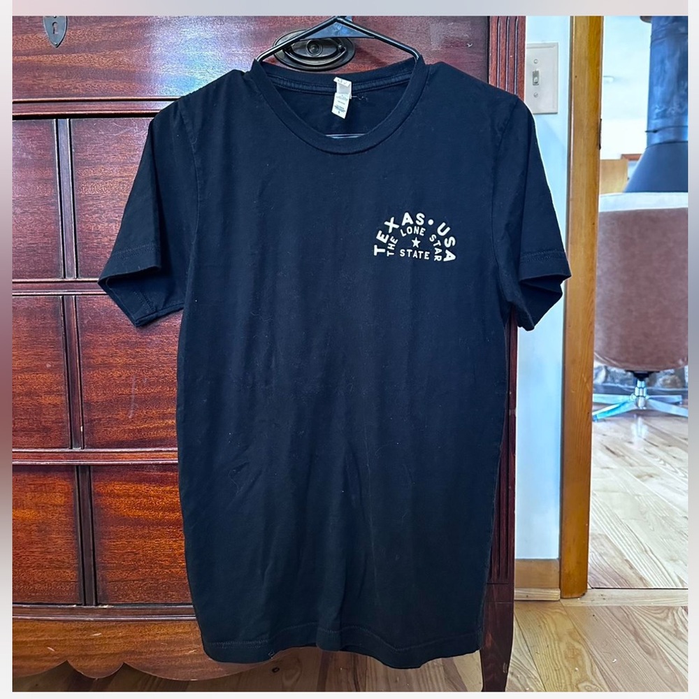 Texas Black Graphic T-Shirt